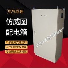 仿威圖控制箱 PS單開(kāi)門(mén)、雙開(kāi)門(mén)控制柜 內(nèi)外門(mén)平光雙色 配電柜